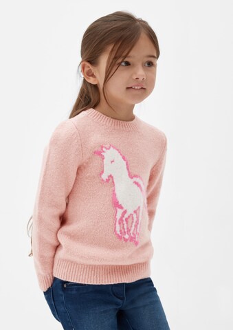 s.Oliver Sweater in Pink: front