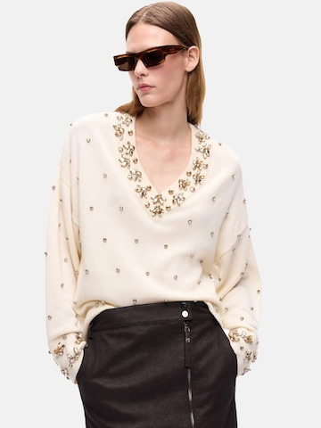 Pullover 'PINKO PIGOLIO PULL Maglieria' di PINKO in bianco
