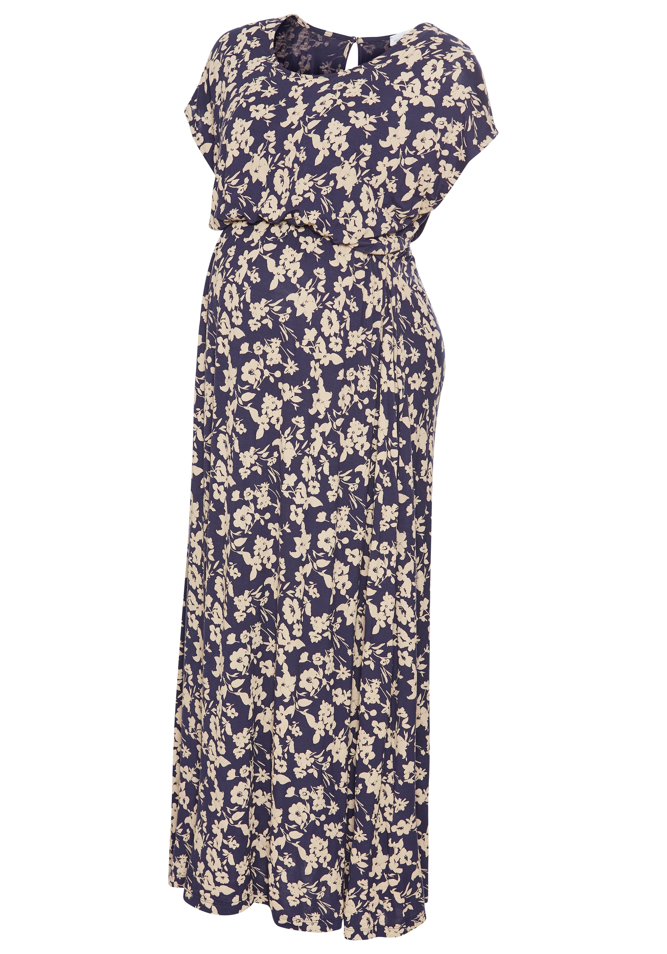 Neun Monate Dress in Blue: front