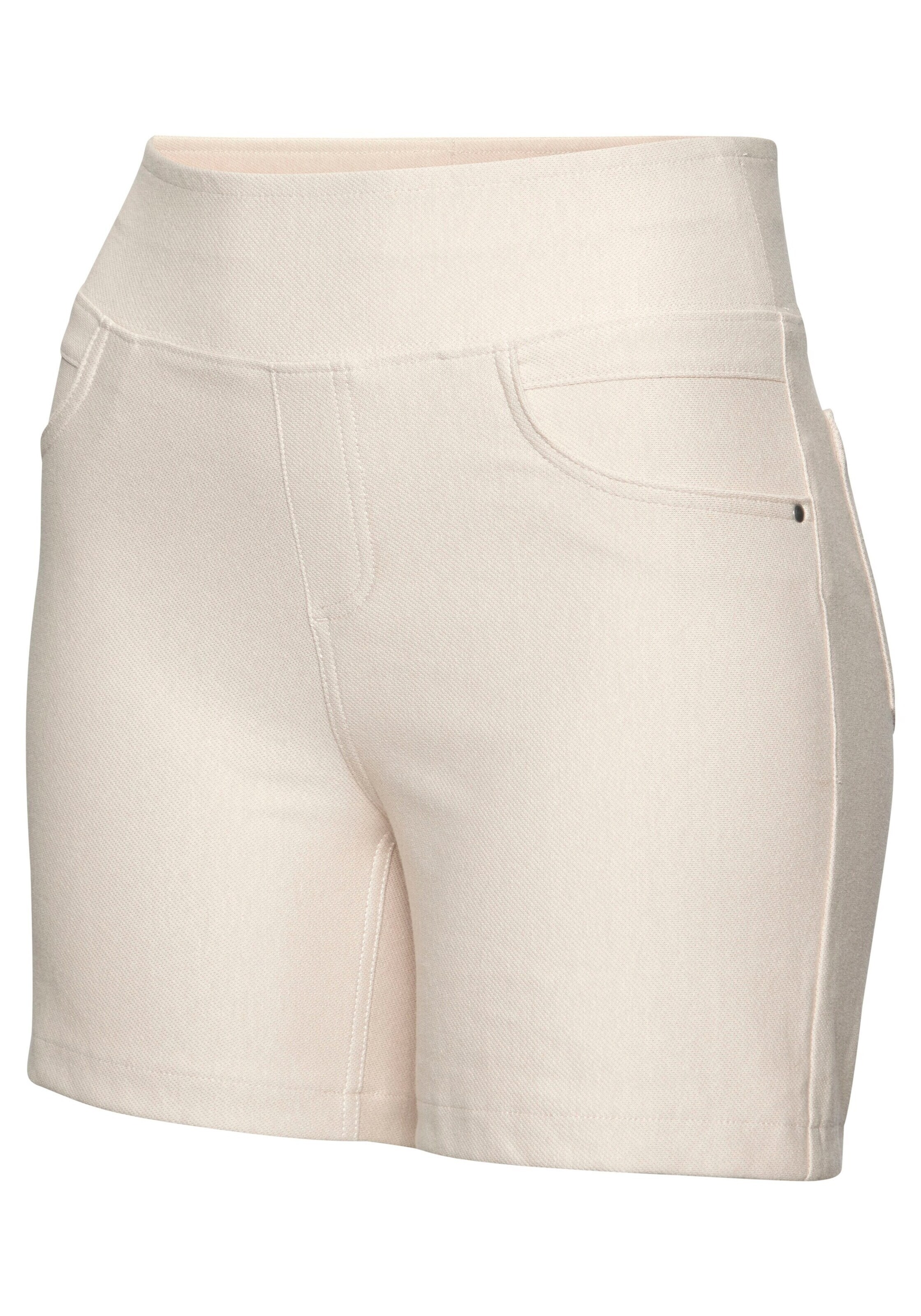 H.I.S Skinny Shorts in Weiß