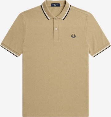 Fred Perry Shirt in Beige: voorkant