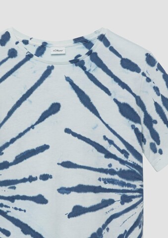 T-Shirt s.Oliver en bleu