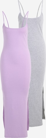 Missguided Maternity Summer Dress in Grey: front