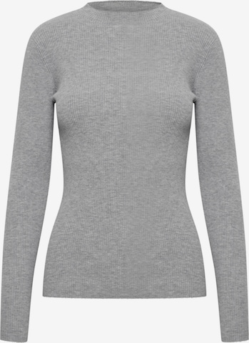 Pullover 'AVIVA' di ICHI in grigio: frontale