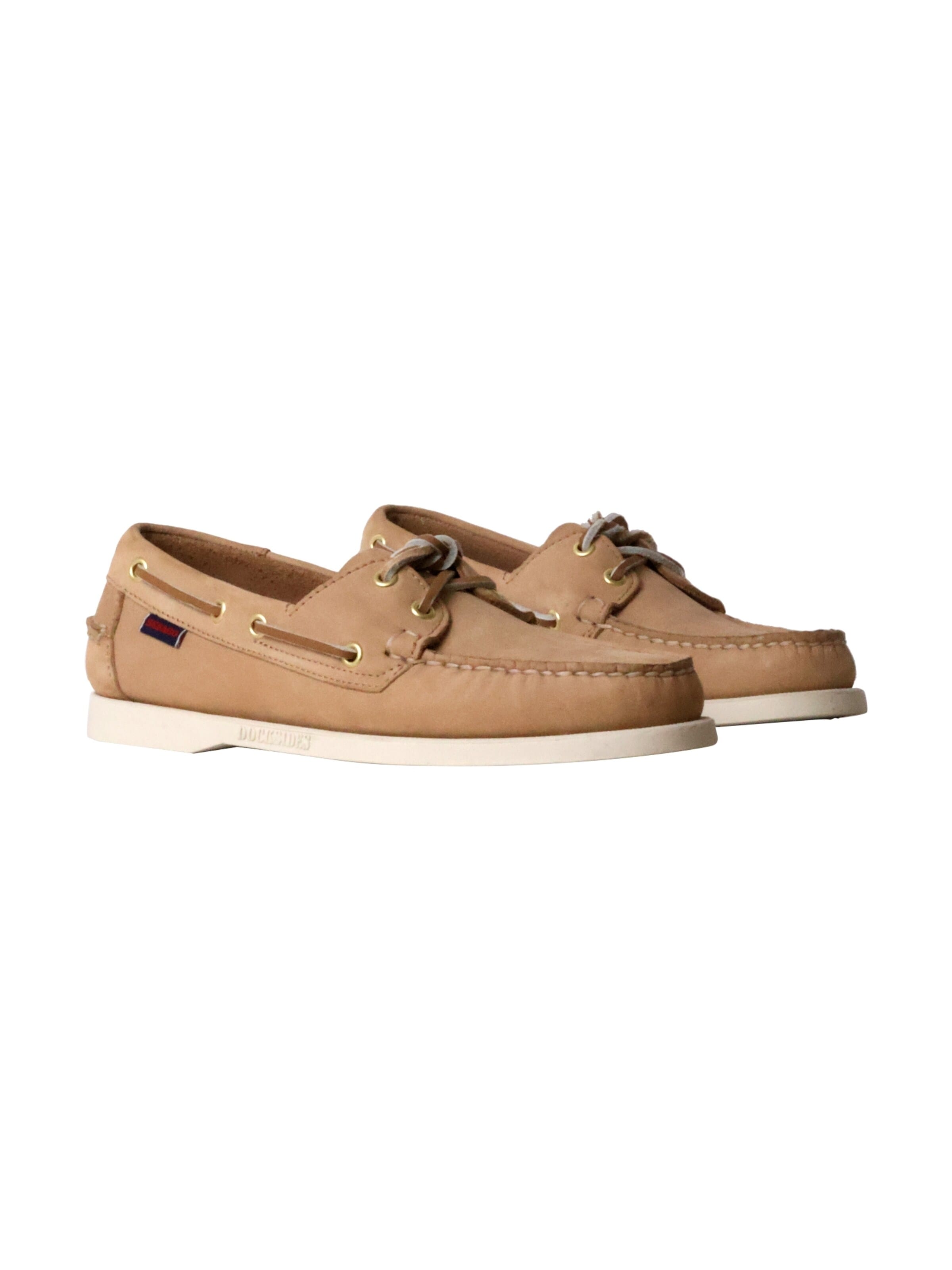 SEBAGO Slip-ons 'Mokassin aus Portland-Nubukleder' in Beige
