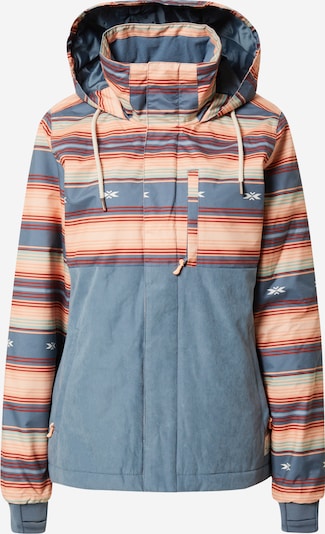 PROTEST Athletic Jacket 'OKAYT' in Dusty blue / Orange / Apricot, Item view