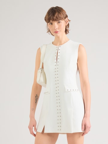 Liu Jo - Vestido en blanco: frente