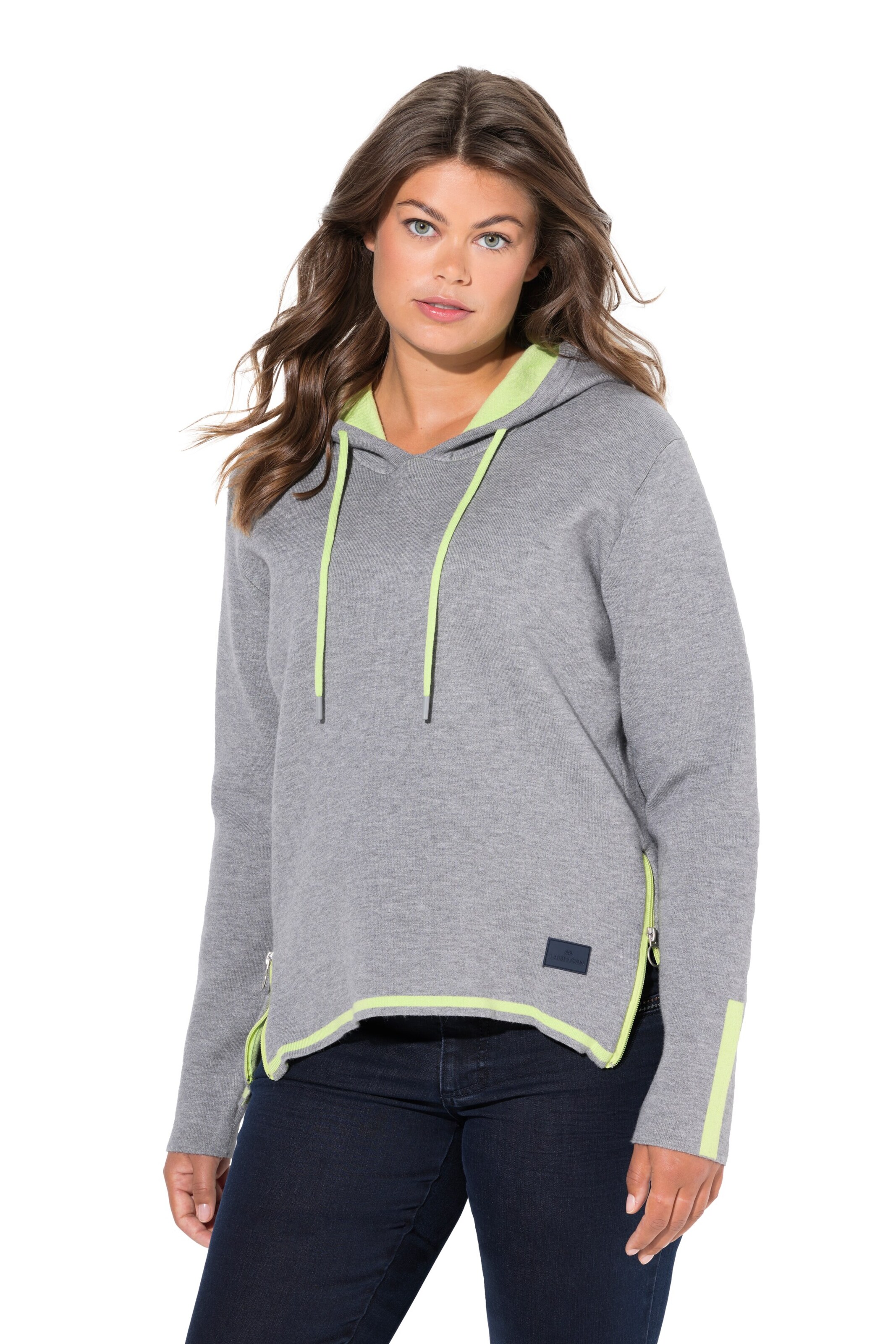 LAURASØN Sweater in Grey: front