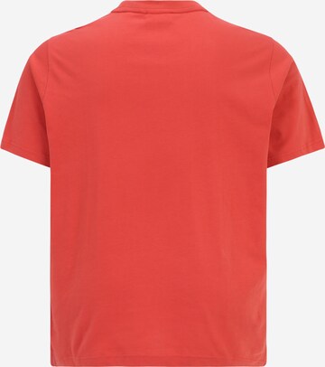 Calvin Klein Big & Tall - Camiseta en rojo