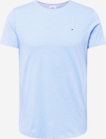 Tommy Jeans Тениска 'JASPE' в синьо: отпред