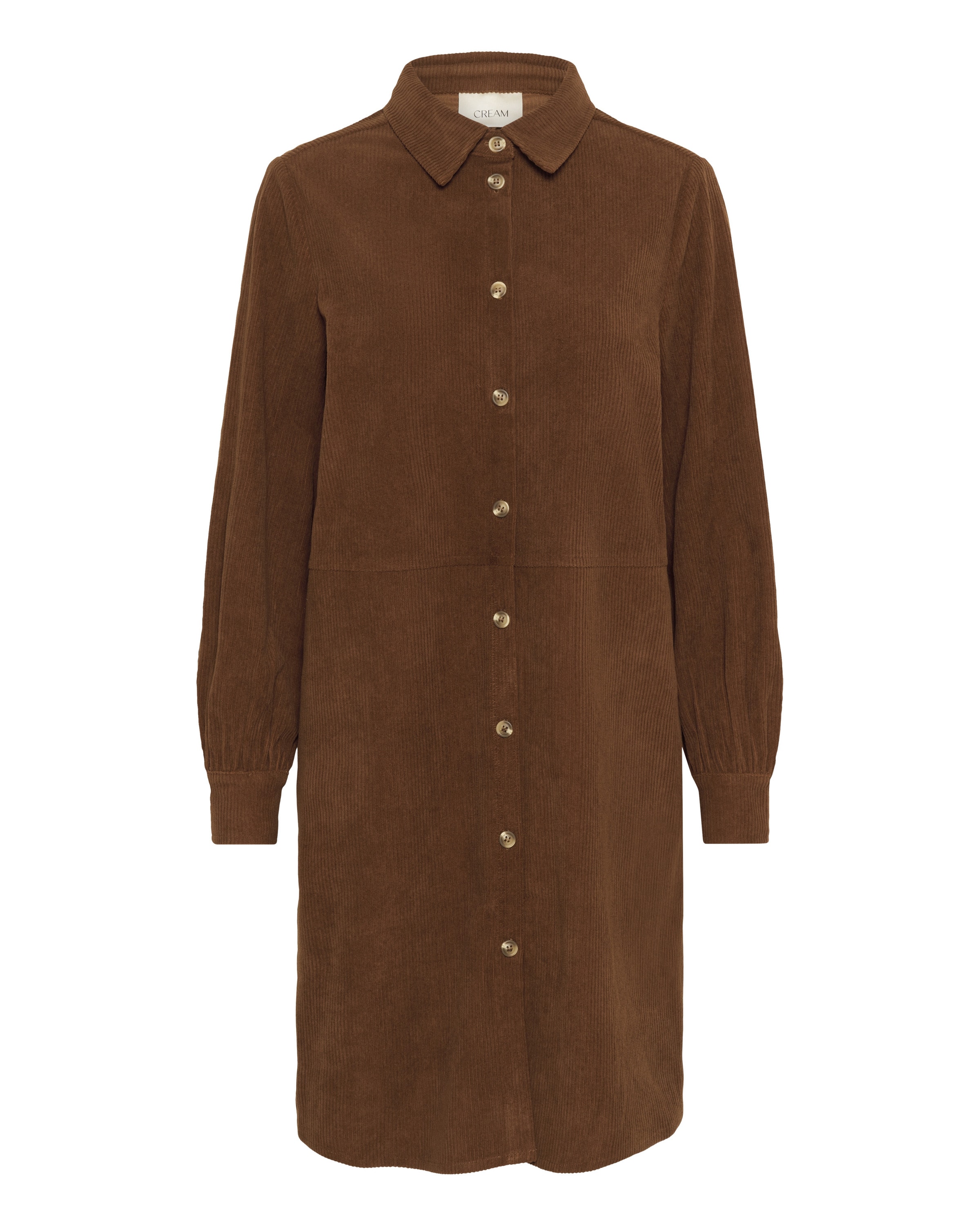 Cream Košilové šaty 'Kanna' – hnědá: přední strana