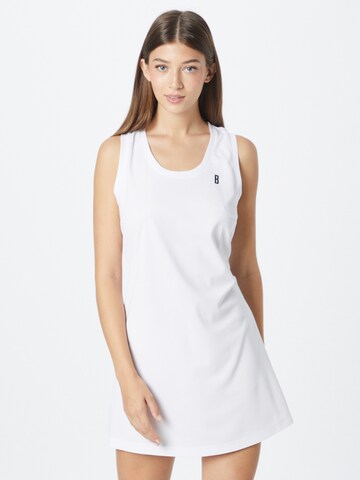 BJÖRN BORG Αθλητικό φόρεμα σε λευκό: μπροστά