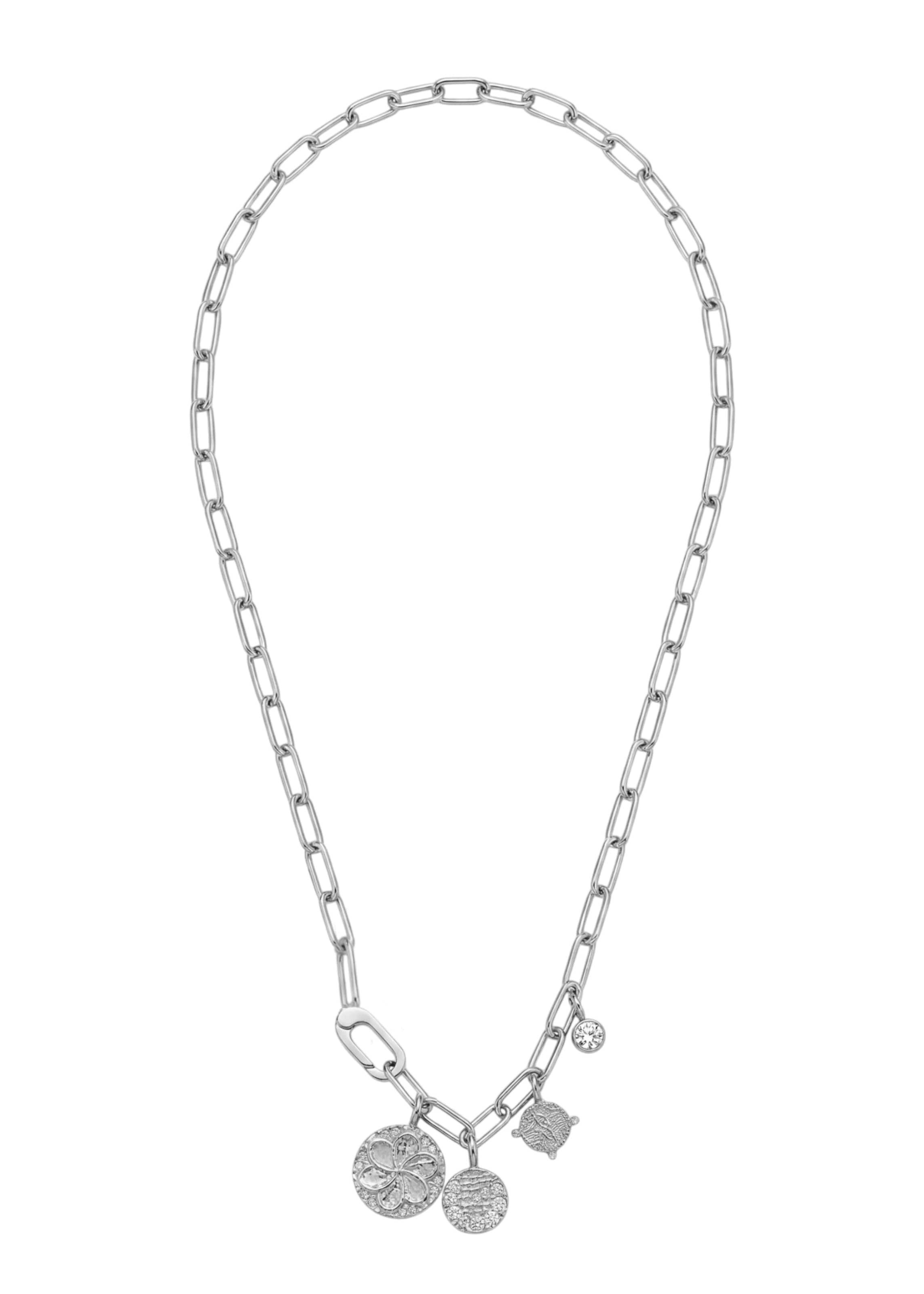 PURELEI Kette 'Forever Aloha' in Silber: Vorderseite