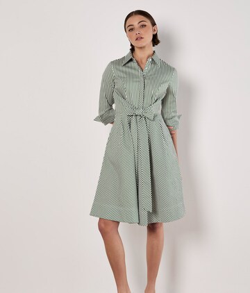 Abito camicia di Apricot in verde: frontale