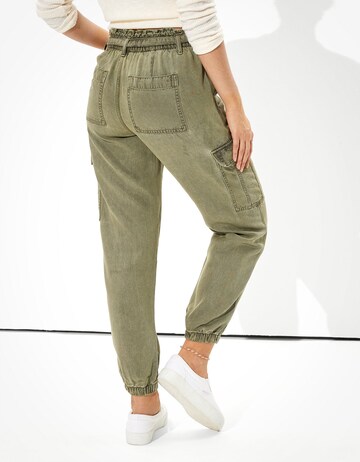 American Eagle Tapered Trousers in Green