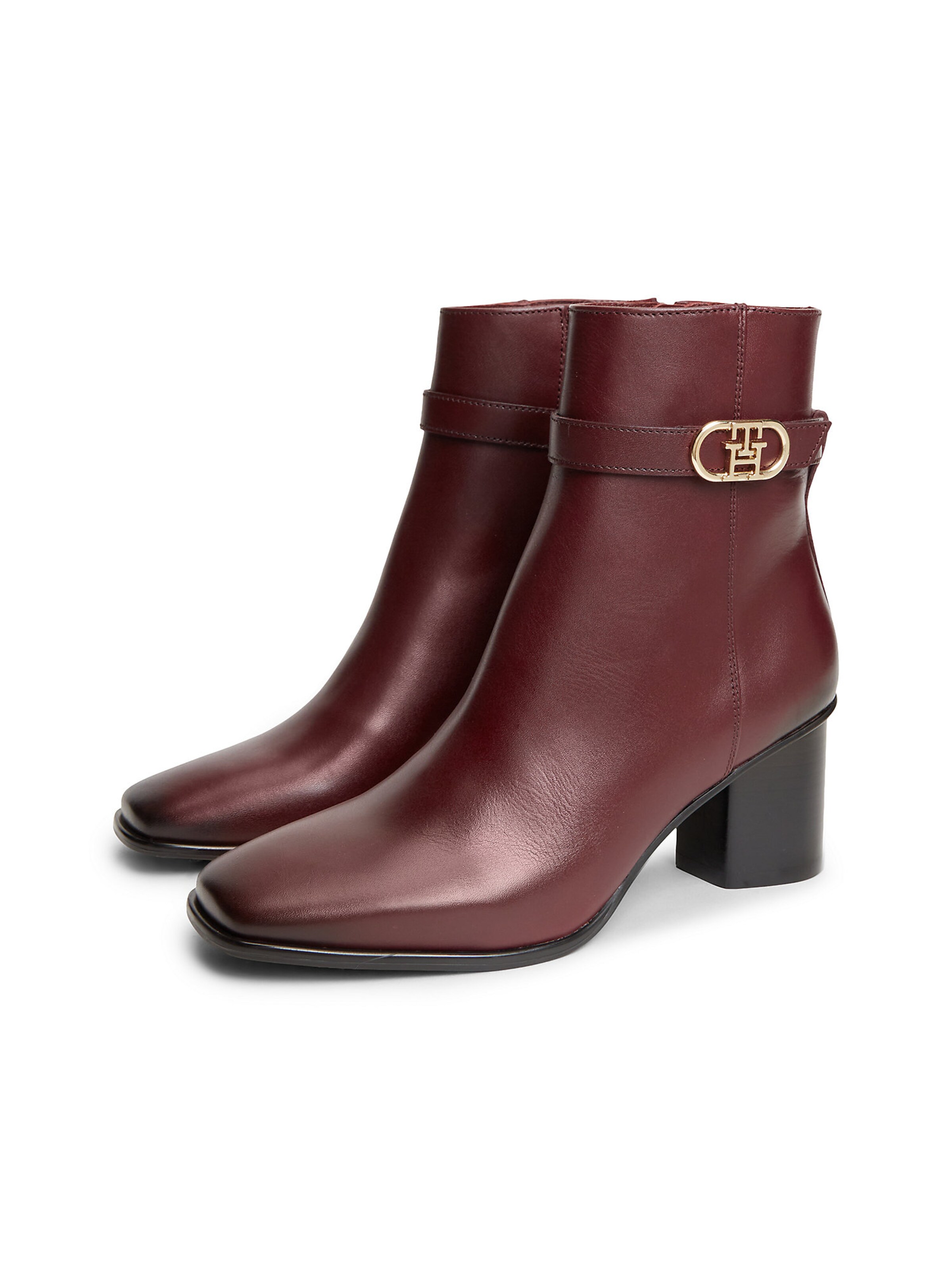 TOMMY HILFIGER Ankle boots in Red