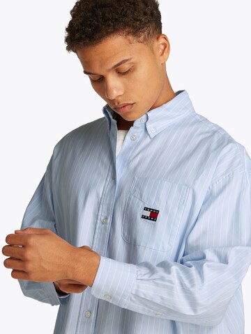 Coupe regular Chemisier Tommy Jeans en bleu