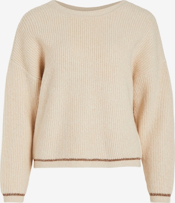 VILA Sweater 'Jilly' in Beige: front