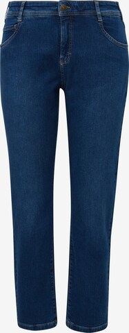 TRIANGLE Regular Jeans in Blauw: voorkant