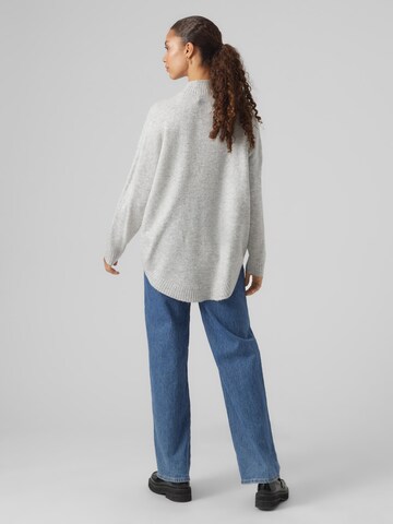 VERO MODA Pulóver 'Plaza' - szürke