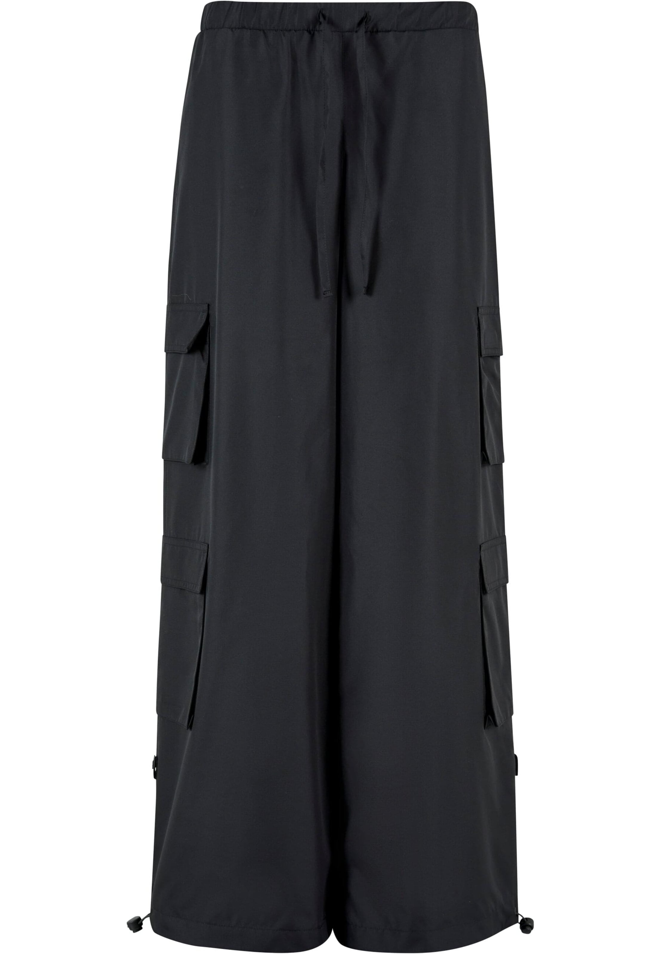 Urban Classics Брюки-карго в Черный: спереди