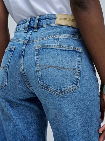 Effilé Jean Salsa Jeans en bleu