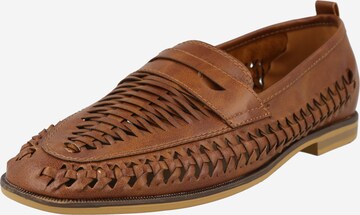 Chaussure basse BURTON MENSWEAR LONDON en marron : devant