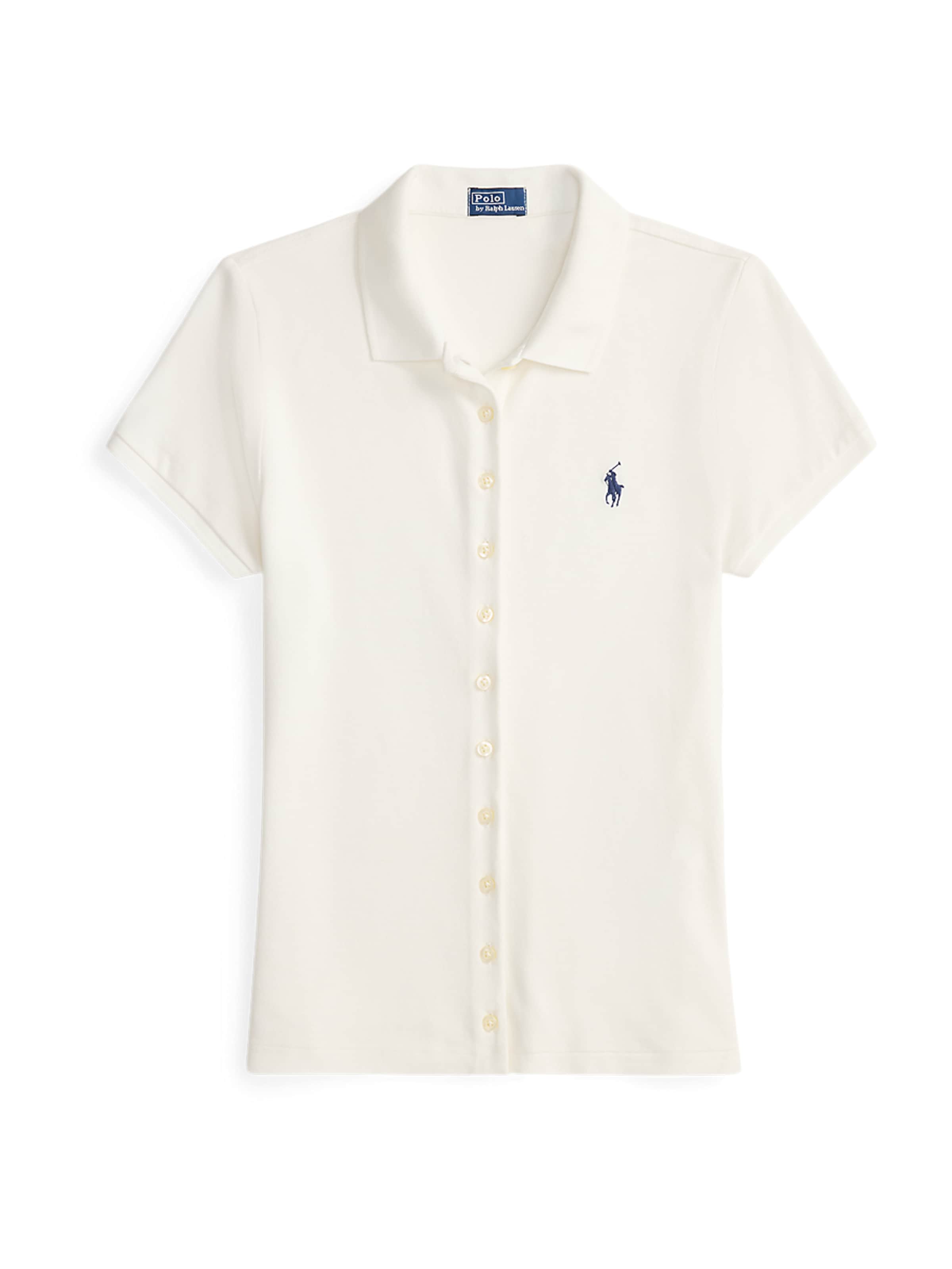 Polo Ralph Lauren Bluse in Weiß: Vorderseite