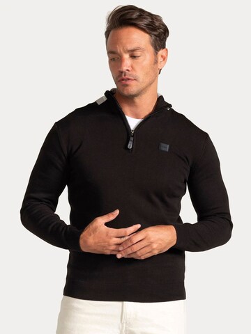 Pull-over Jacey Quinn en noir : devant
