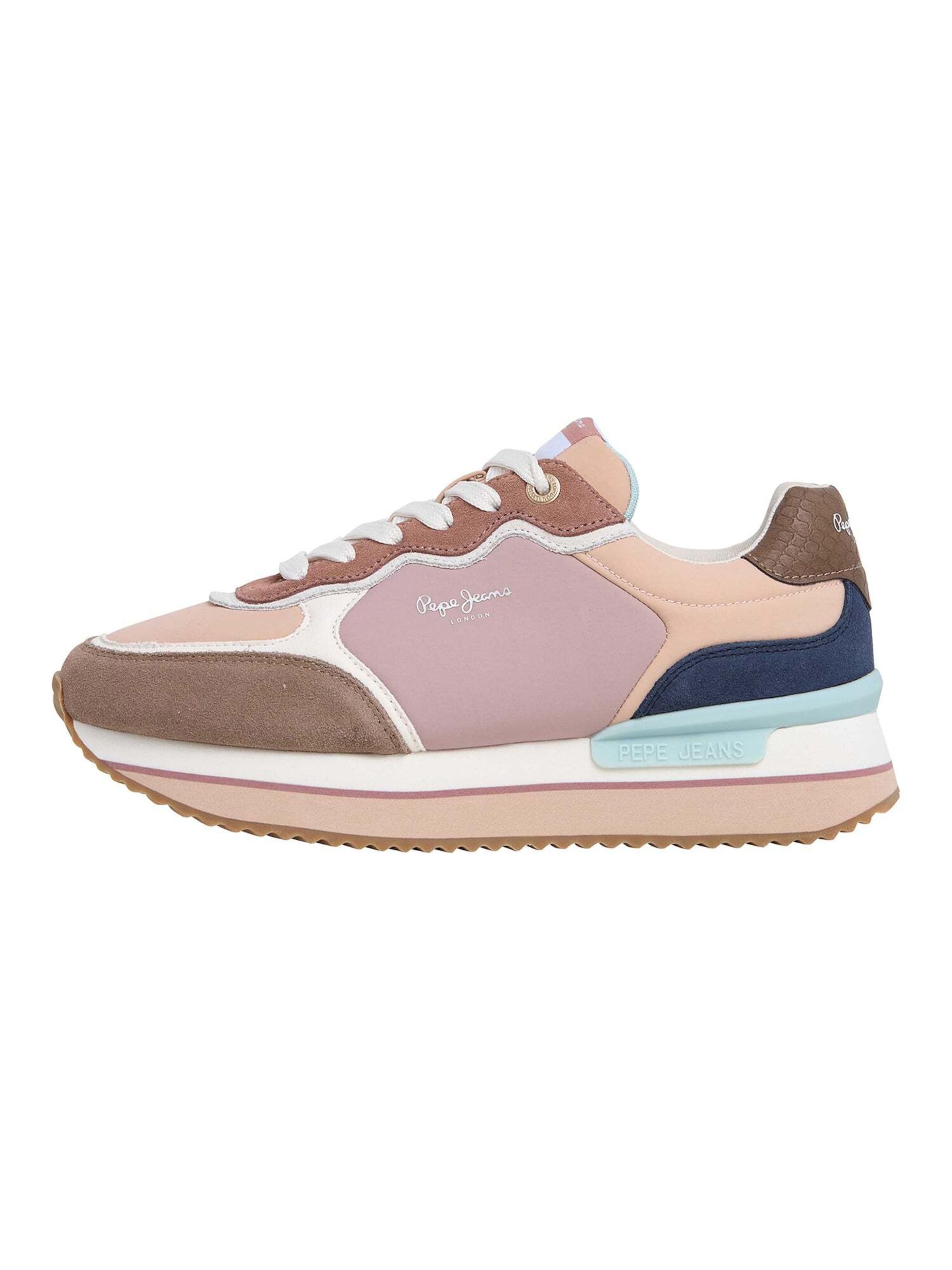 Pepe Jeans Sneaker 'Rusper Combi W' in Braun: Vorderseite