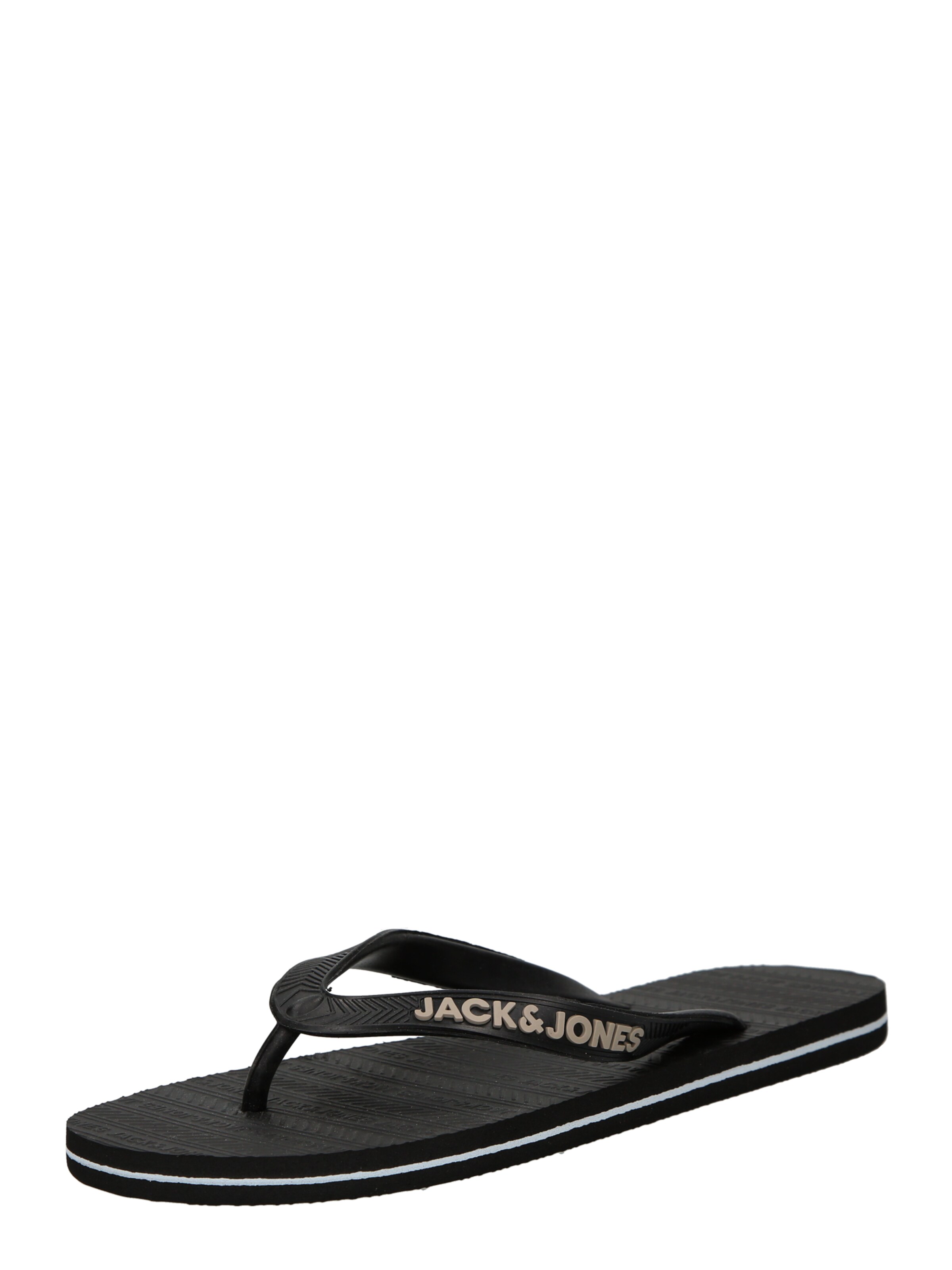 JACK & JONES - Sandalias de dedo en gris: frente