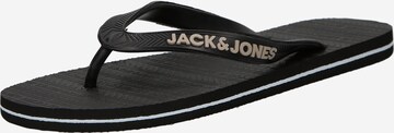 JACK & JONES Žabky 'BASIC' – šedá: přední strana