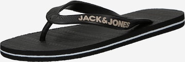 JACK & JONES - Sandalias de dedo en gris: frente