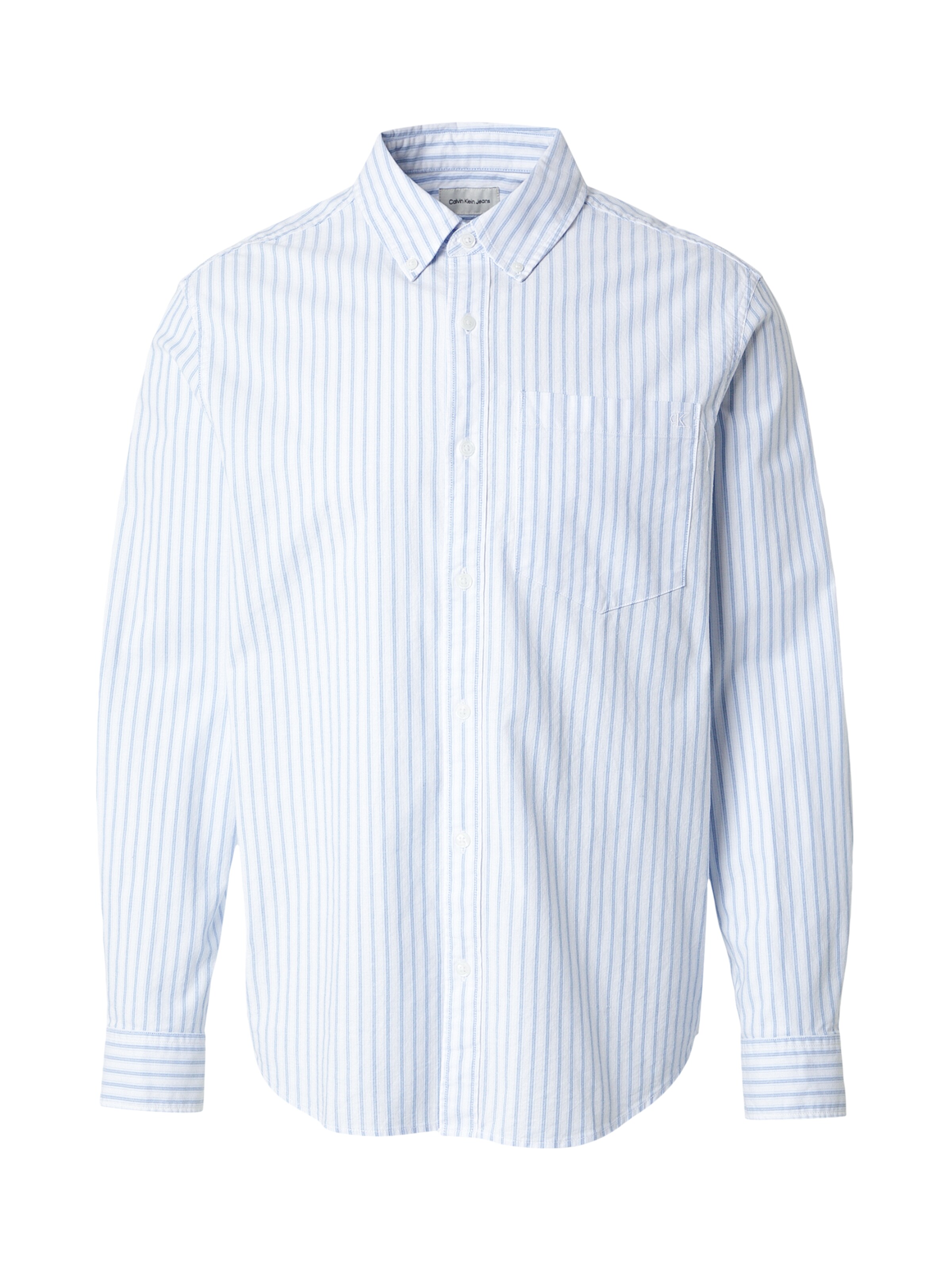 Calvin Klein Jeans Chemise 'CLASSIC' en bleu / bleu clair / blanc, Vue avec produit