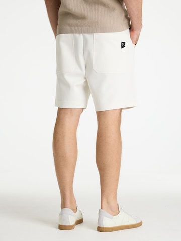 CHASIN' Regular Trousers ' Stavo.S Scuba ' in White