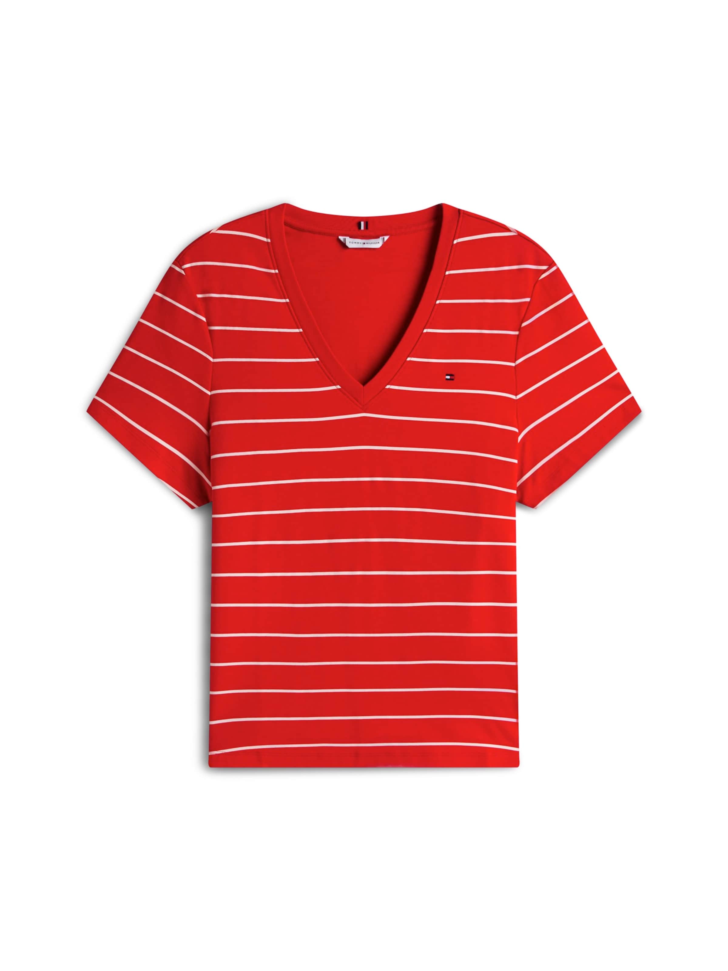 Tommy Hilfiger Curve Shirt 'CODY' in Rood: voorkant