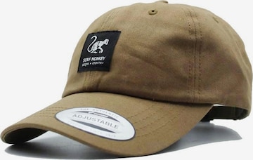 Surf Monkey - Gorra deportiva en marrón: frente