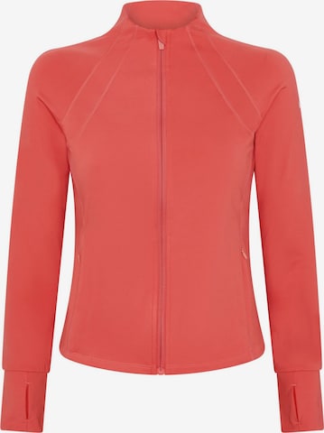 Born Living Yoga Sportief sweatvest 'Flippo' in Roze: voorkant