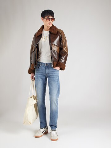 MUSTANG Slimfit Jeansy 'Oregon' w kolorze niebieski