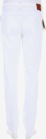 LUIGI BORRELLI NAPOLI Pants in 36 in White