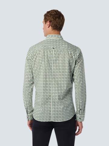 No Excess Slim Fit Hemd in Blau