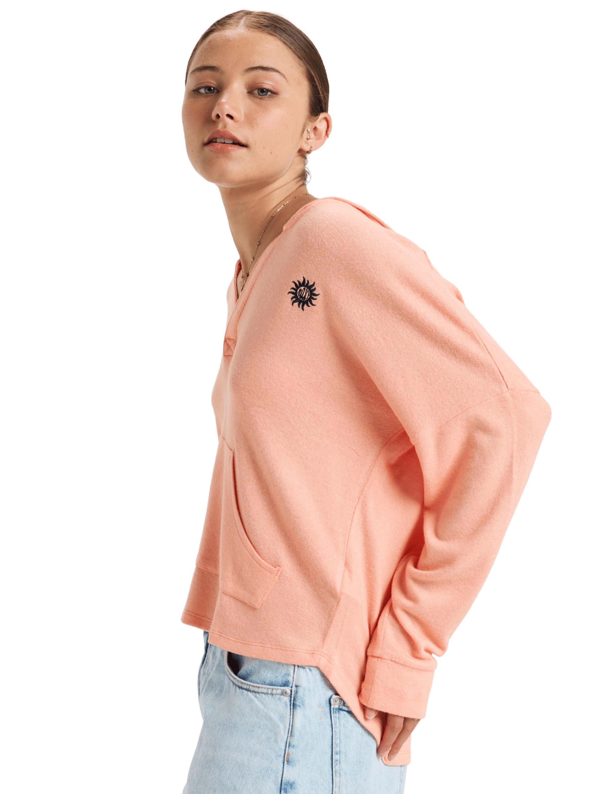 ROXY Trui 'Sunday Cozy' in Oranje