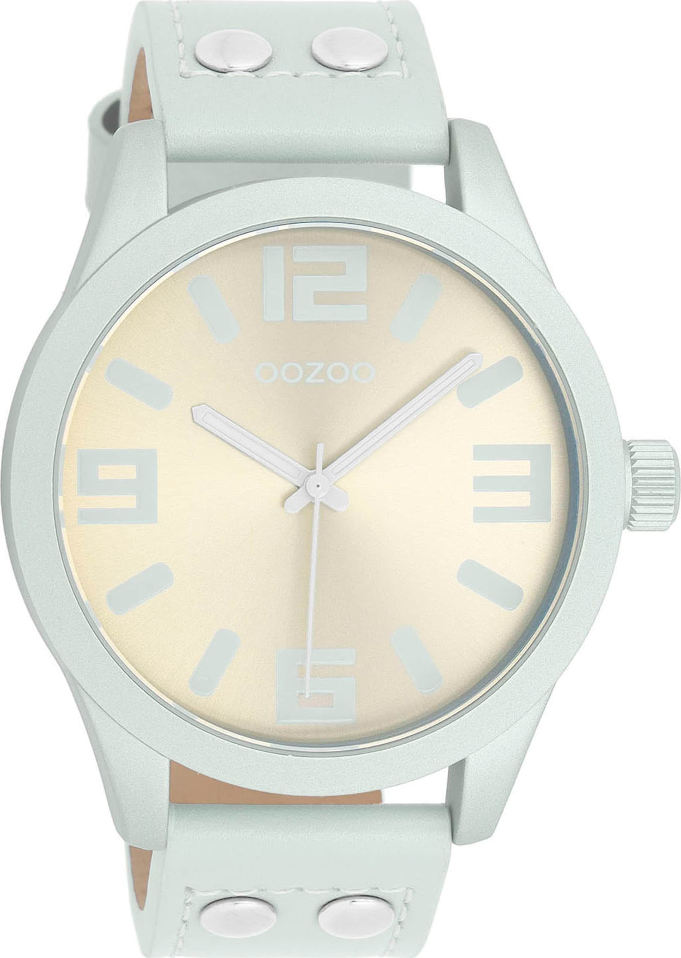 OOZOO Analog Watch in Blue: front