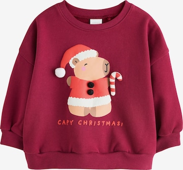 Next - Sweatshirt em vermelho: frente