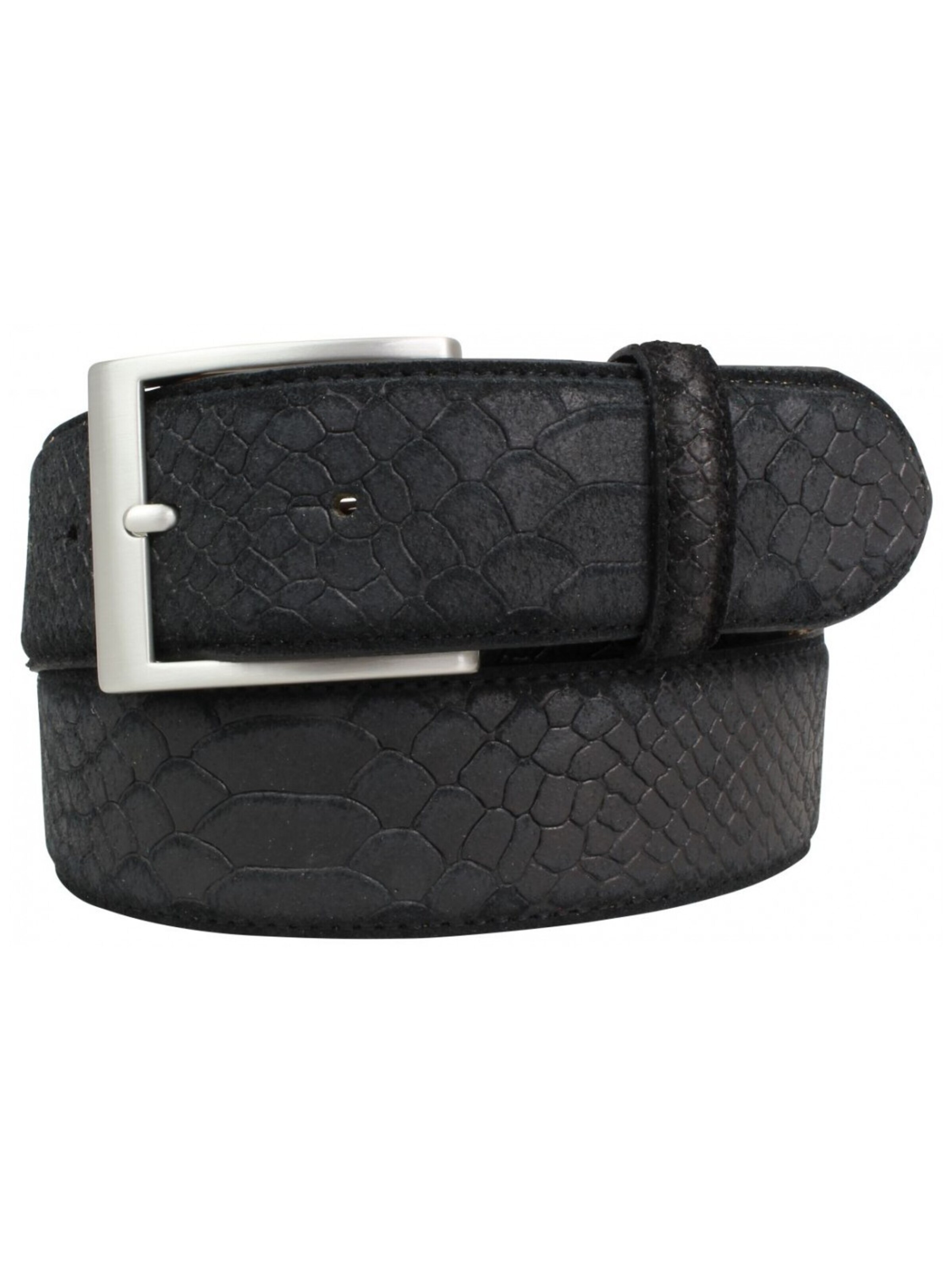 BELTINGER Gürtel 'Violae'‌‌‌‌‌‌‌‌‌ in Schwarz: Vorderseite