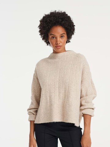 OPUS Pullover i beige: forside