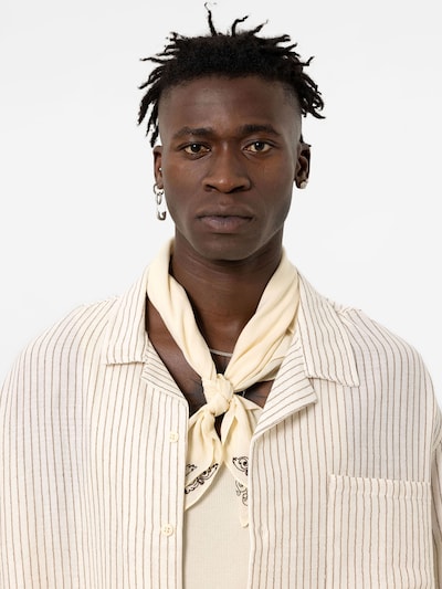 VAMOS CLO Button Up Shirt in Light beige, Item view