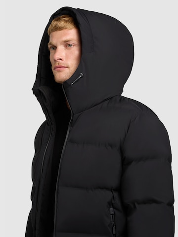 Manteau d’hiver 'CAIUS3' khujo en noir