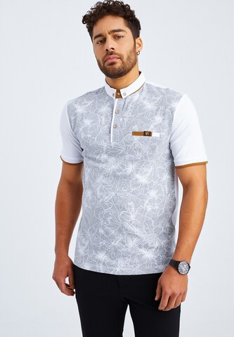 Leif Nelson Shirt in Grey: front