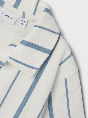 NAME IT Comfort fit Button up shirt in White